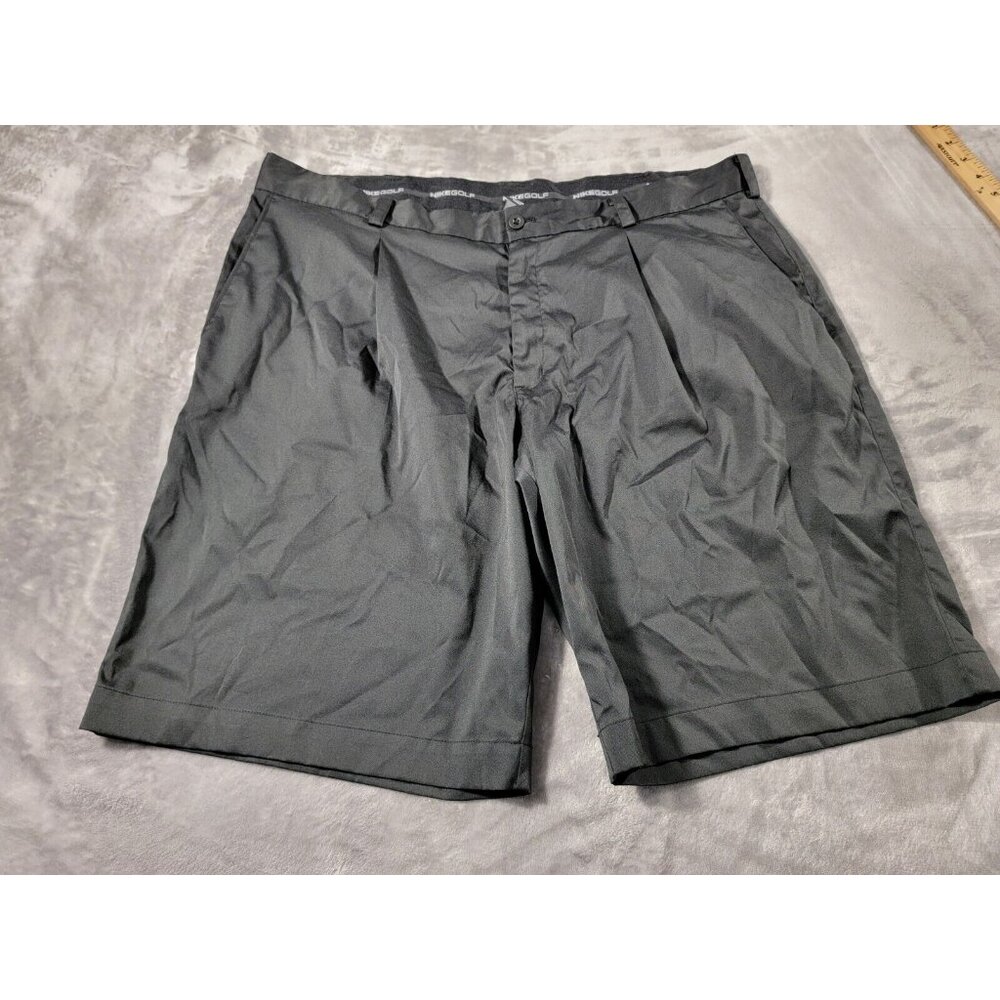 Nike Golf Fit Dry Performance Black Activewear Pleated Shorts Mens 40x10